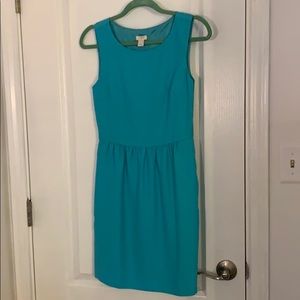 J. Crew Turquoise Dress